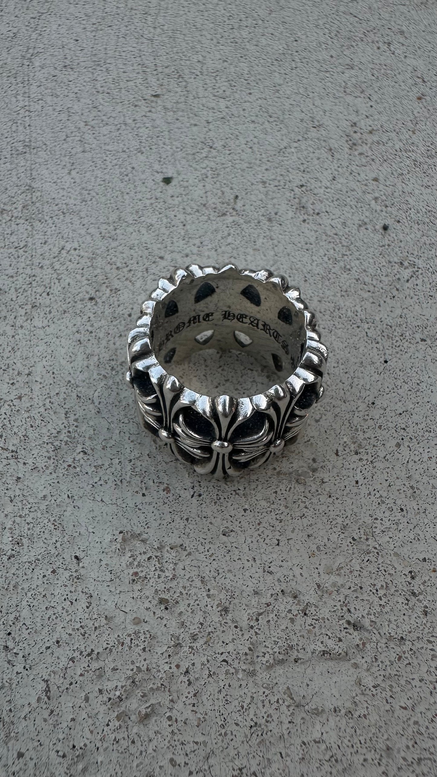CHROME HEARTS CEMETERY RING