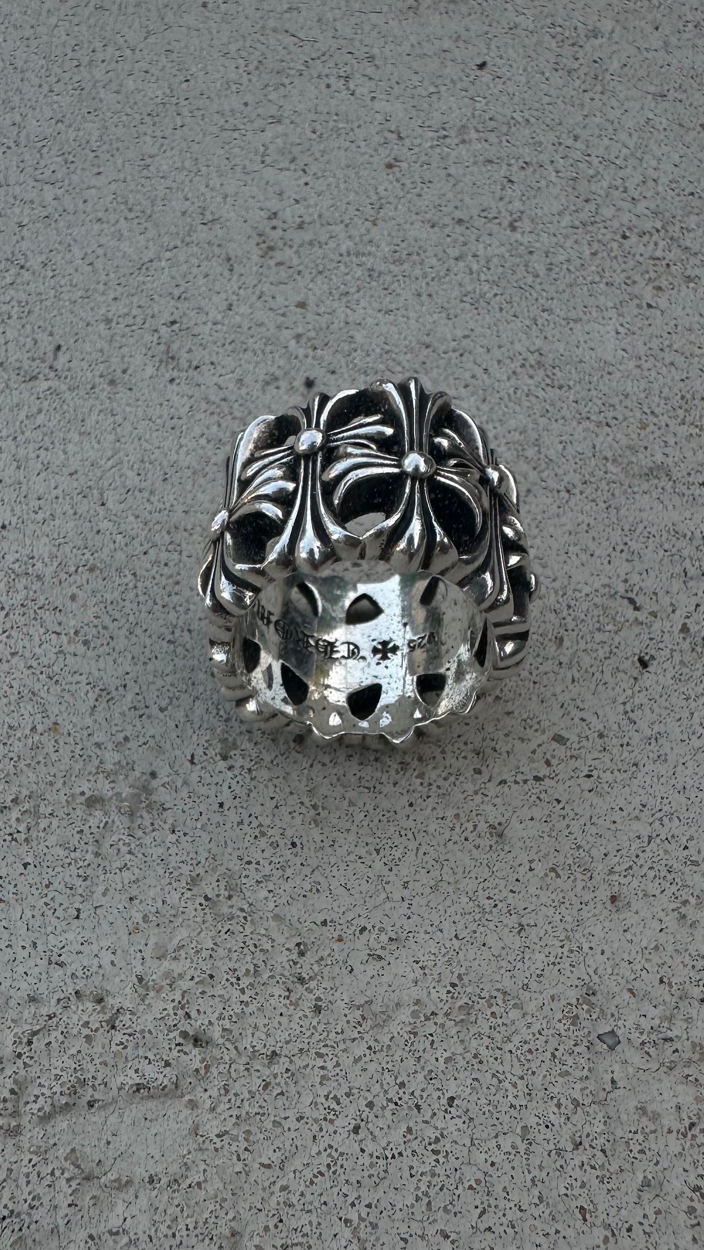 CHROME HEARTS CEMETERY RING